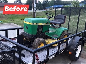John Deere 111 Restoration (1982 Model)