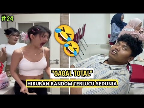 NGAKAK PARAH 🤣 Kompilasi Video Lucu Gagal Total #24 | Hiburan Random Terlucu Sedunia