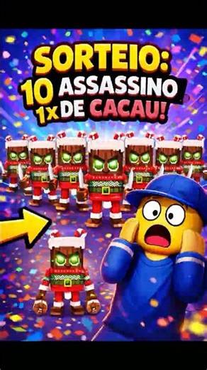 😍 GANHE UM ASSASSINO DE CACAU GRÁTIS!