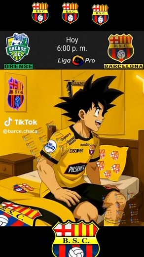 709 reactions · 595 shares | #HoyJuegaElBarce ⚫️ #Orense vs #BSC ⏰18H00  Machala #BarcelonaSomosTodos | Barce Kevin | Facebook