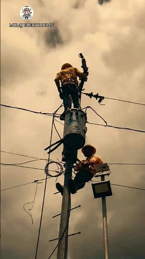 High Voltage Line 25kV Transformer Installation|Pillar Transformer Full Setup Step-by-Step🔥Real Work