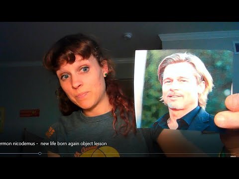 Children's Sermon on Jesus and Nicodemus | Born Again object lesson from John 3