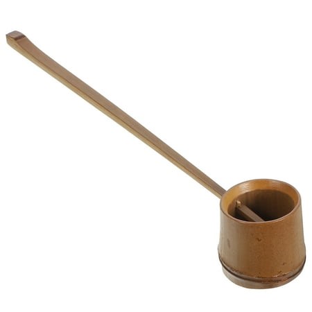 Bamboo Water Scoop Wine Dipper Beer Pouring Ladle Water Scoop Garden Watering Spoon - Walmart.ca