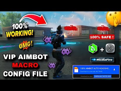 Auto Headshot Config File 🚀🎯 freefire aimbot + aimlock 🎯 | Headshot config file free fire max 🔥