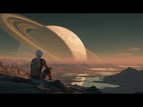 Saturn from Titan | Space Ambient Music, Deep Relaxation, Cosmic Journey Episode 5