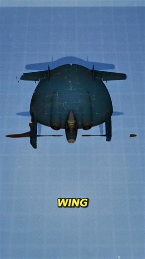 The XF5U Flying Flapjack used massive counter-rotating propellers to eliminate drag and fly with small wings. ​#AviationHistory ​#XF5U ​#Aerodynamics | Mkr Echo History
