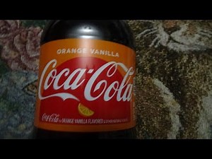Orange Vanilla Coca Cola Drink Review