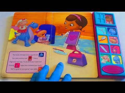 Doc McStuffins I Can Brush My Teeth Lift-A-Flap Interactive Play-A-Sound