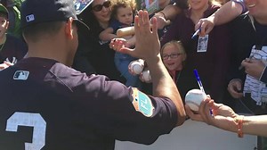 62K views · 4.1K reactions | Alex Rodriguez gives autographs and double high fives the young New York Yankees fans on the first day of MLB Spring Training. | YES Network | Facebook