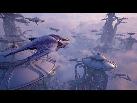 Inside a Futuristic Alien Biosphere World | Visualizer