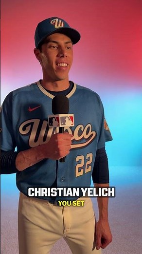We stumped Christian Yelich with this franchise record he didn't know he held! 😯
