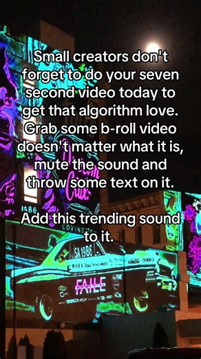 Do this next time you don't know what to post. Use this seven second video idea to grab views. #tiktoktips #smallcreator #sevenseconds
