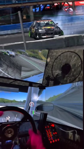 CCS スタジオ 栃木🤘 on Instagram: "2017年の斎藤大吾再現！！ #ドリフト #シミュレーター #シュミレーター #アセットコルサ #アセコル"