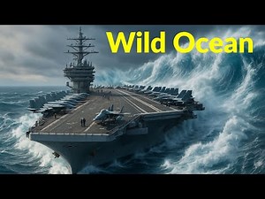How Is It Possible for a US Aircraft Carrier to Survive in the Wild Ocean?