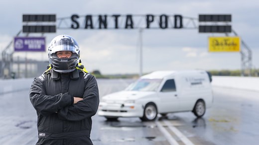 Watch pimped Ford van break THREE speed records to become fastest in world