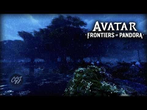 Relaxing Rainforest Walk in Pandora | Avatar Frontiers of Pandora Ambience