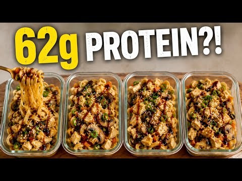 The High-Protein Chicken Noodles I Meal Prep for My Husband (62g Protein!)
