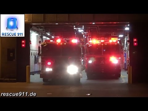 FDNY - Engine 9 + Tiller Ladder 6