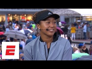 [FULL] Naomi Osaka interview after defeating Serena Williams in 2018 Grand Slam final | ESPN