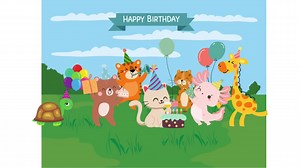 Happy Birthday Postcard in Blue – Digital Download | Printable Greeting Card | Elegant Birthday Wishes - Etsy