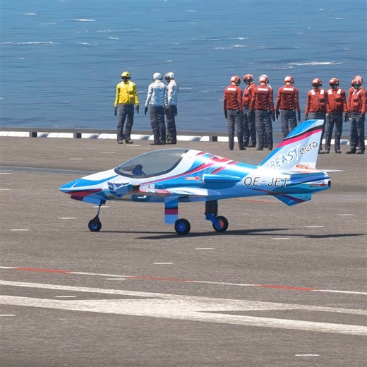 2K views · 11 reactions | The RC Aircraft Takeoff From Aircraft Carrier | Flyingsim Videos | Facebook