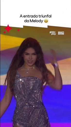 A Melody chegando com TUDO no show do J Balvin 😱 DIVA! | Rock in Rio | Globoplay #Shorts