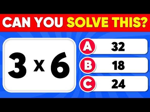 Can You Pass This Maths Quiz? | Ultimate Math Quiz Challenge! ➗🤓✖️ | Quiz Sloth