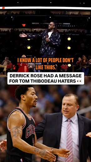 Chicago Bulls guard Derrick Rose had a message for those who blame his former coach, Tom Thibodeau, for his injury — and he kept it short and sweet 💯🌹 (via CHSN/X) | DraftKings