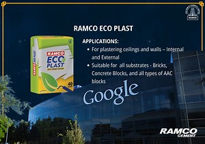 2.2K views · 49 reactions | #BuildWithRamco State-of-the-art building for the world-renowned brand built with Ramco Ready Mix Plaster. Do check the other projects built with Ramco products- https://ramcocements.in/offerings/projects #Ramco #RamcoCements #ReadyMixPlaster #OfficeSpace | The Ramco Cements Limited | Facebook