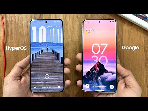 Xiaomi HyperOS vs Google Android 14