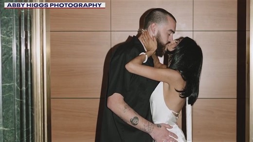 High school sweethearts receive perfect rainy-day wedding gift