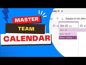 Create a Team Calendar in Microsoft Lists