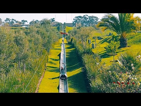 Toboggan thrills at Cool Runnings in Cape Town
