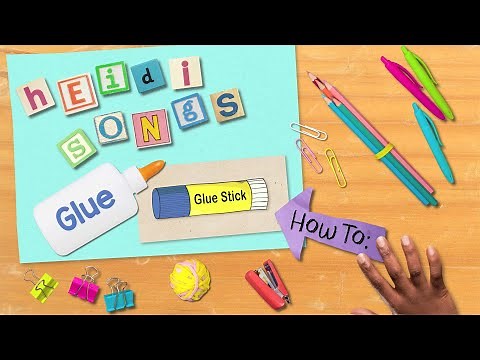 How to Use Glue | Crafts With Miss Kim | Classroom Management | Preschool & Kindergarten