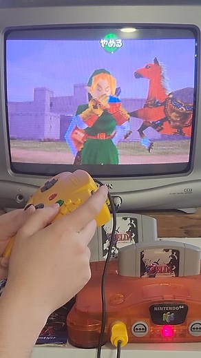 Ocarina of Time Title Theme played on in-game Ocarina 🎶 Snooplax 🎥 #ocarinaoftime #ocarina #legendofzelda #zeldafan #nintendogames #nintendoworld #zeldanation #n64 #nintendo64 #nintendogamer #nintendoswitch #nintendolife | Nintenbros64