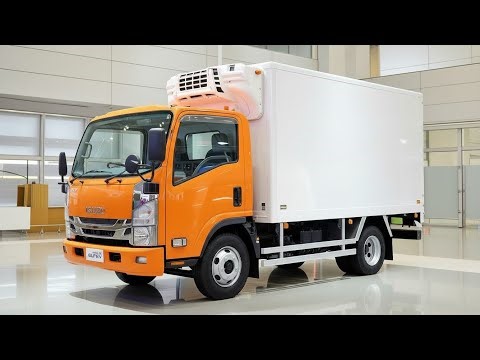 2026 Isuzu ELF EV – Future Electric Refrigerated Truck!