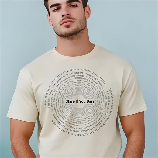 Pi Day Optical Illusion Shirt – Hypnotic Pi Spiral Vortex Tee - Etsy