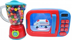 94K views · 1.2K reactions | Microwave Toy Vehicles for Children Learn Colors for Kids | Loving Kids | Facebook