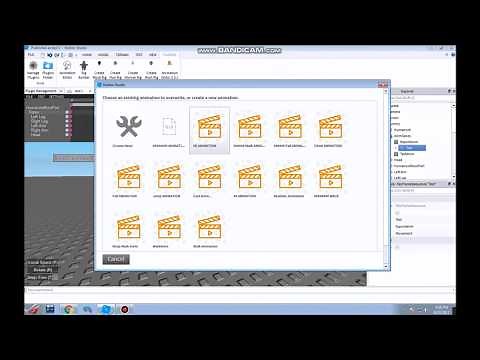 Roblox Tutorial - Animations R6 Only! - Roblox Studio