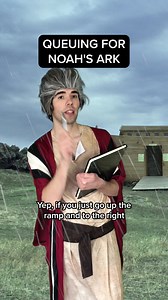 90K views · 2.7K reactions | Queuing for Noah's Ark | Adrian Bliss | Facebook