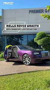 53K views · 3.9K reactions | Rolls Royce Wraith - 65th Frankfurt Edition | William Sathya - វីលៀម សត្យា | Facebook