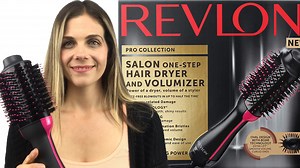Watch Revlon One Step Hair Dryer, Styler/Volumizer - Review & Demo on Amazon Live