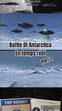 Battle of Antarctica in real time part 2 #stargate