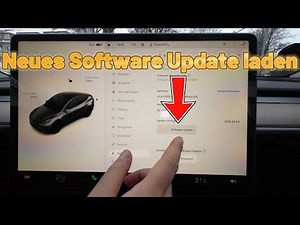 How and where do I download a new software update #Tesla