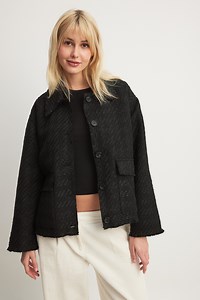 Tweed Jacket Black