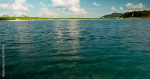 timelapse footage of an alpine lake high in the alps in the tyrol region of austria near kitzbuhel