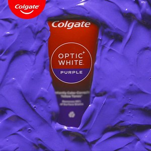 Ever wondered what purple can do for your smile? 💜 Say hello to our first-ever Purple Whitening toothpaste! #HelloPurple #ColgatePurple C0070P090324C | Colgate