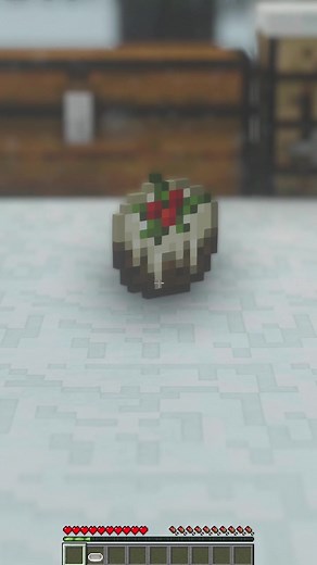 Baking a Minecraft-Themed Christmas Cake Tutorial
