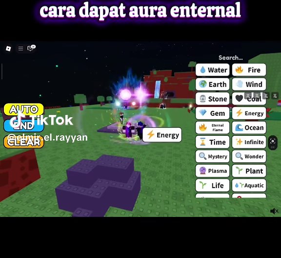 Tutorial Cara Dapat Aura Eternal di Roblox