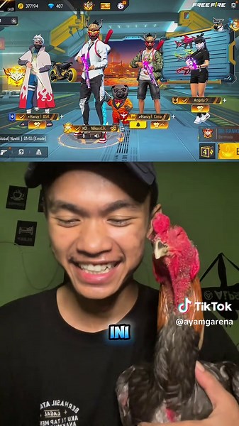 Pertandingan Seru ANAK BSK EVOS di Garena Free Fire